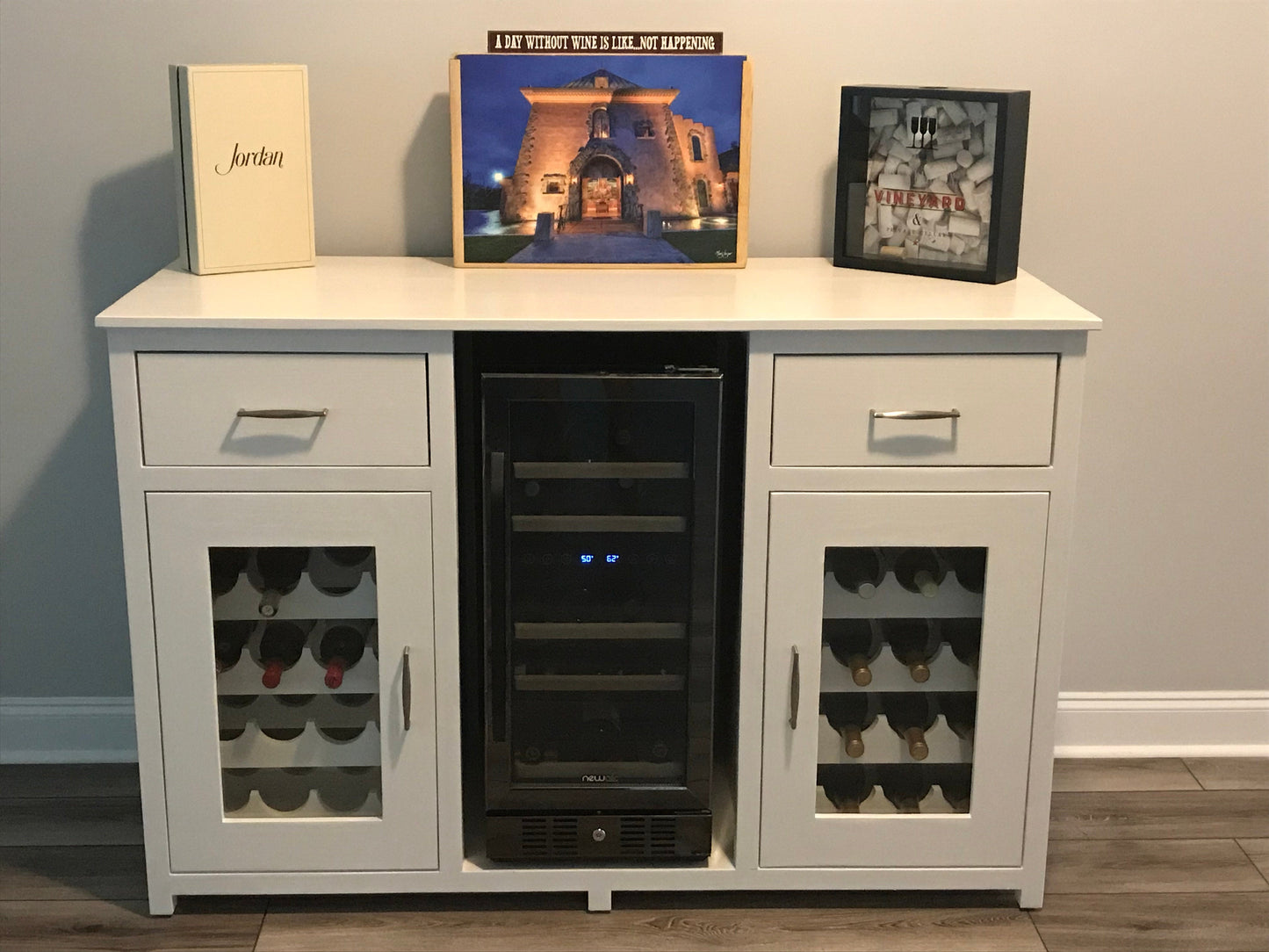 Sideboard with Wine Rack
