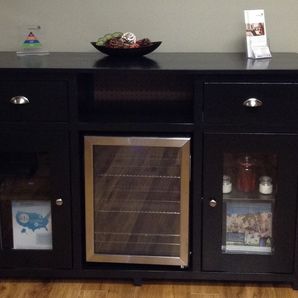 Sideboard with Wine Rack