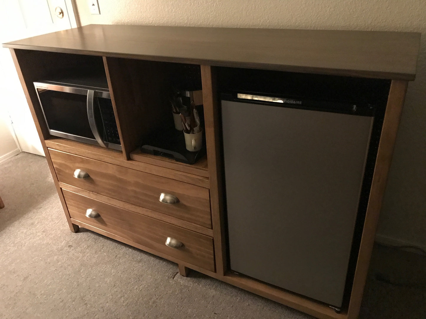 Sideboard with Wine Rack