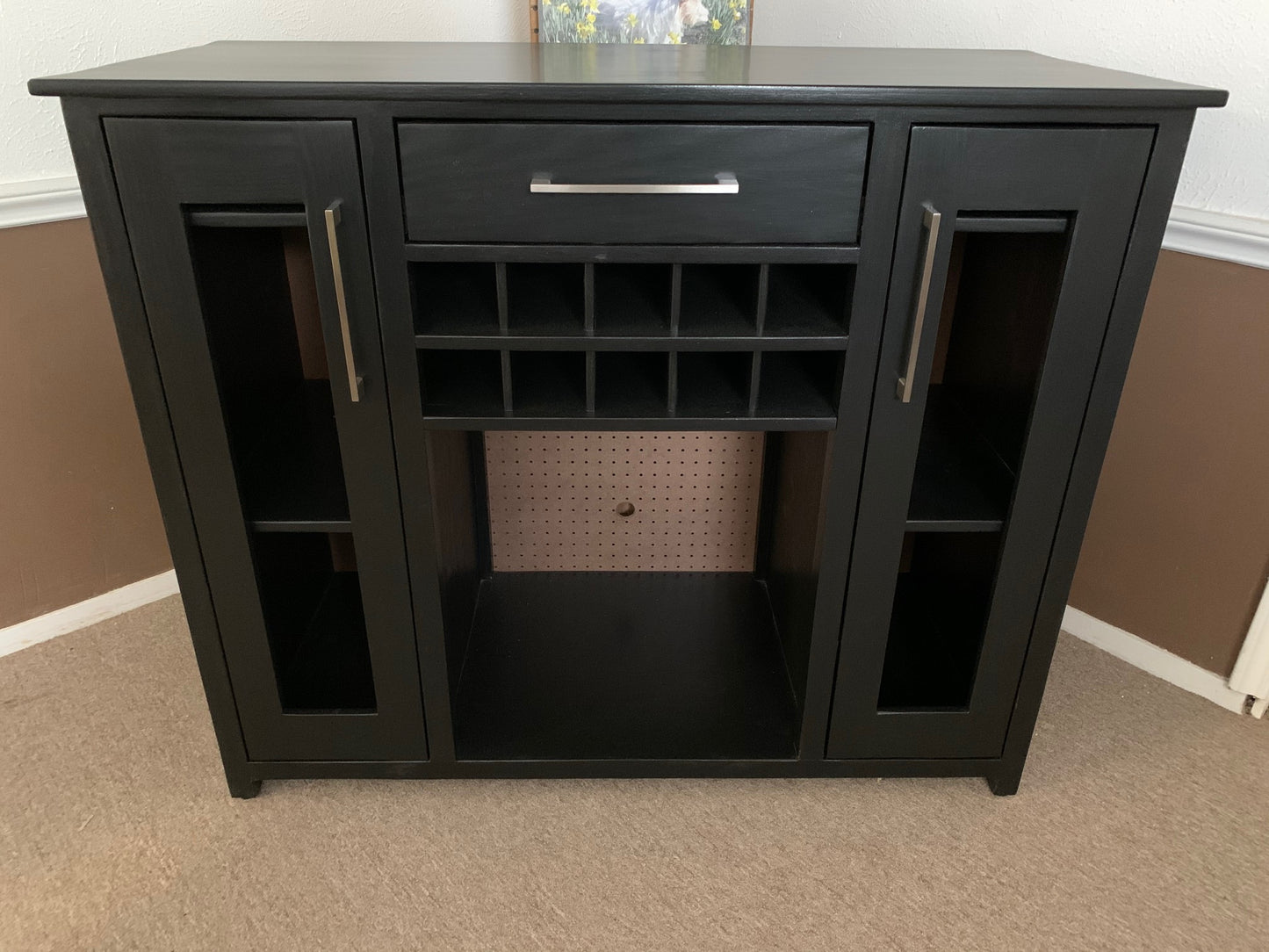Sideboard with Wine Rack