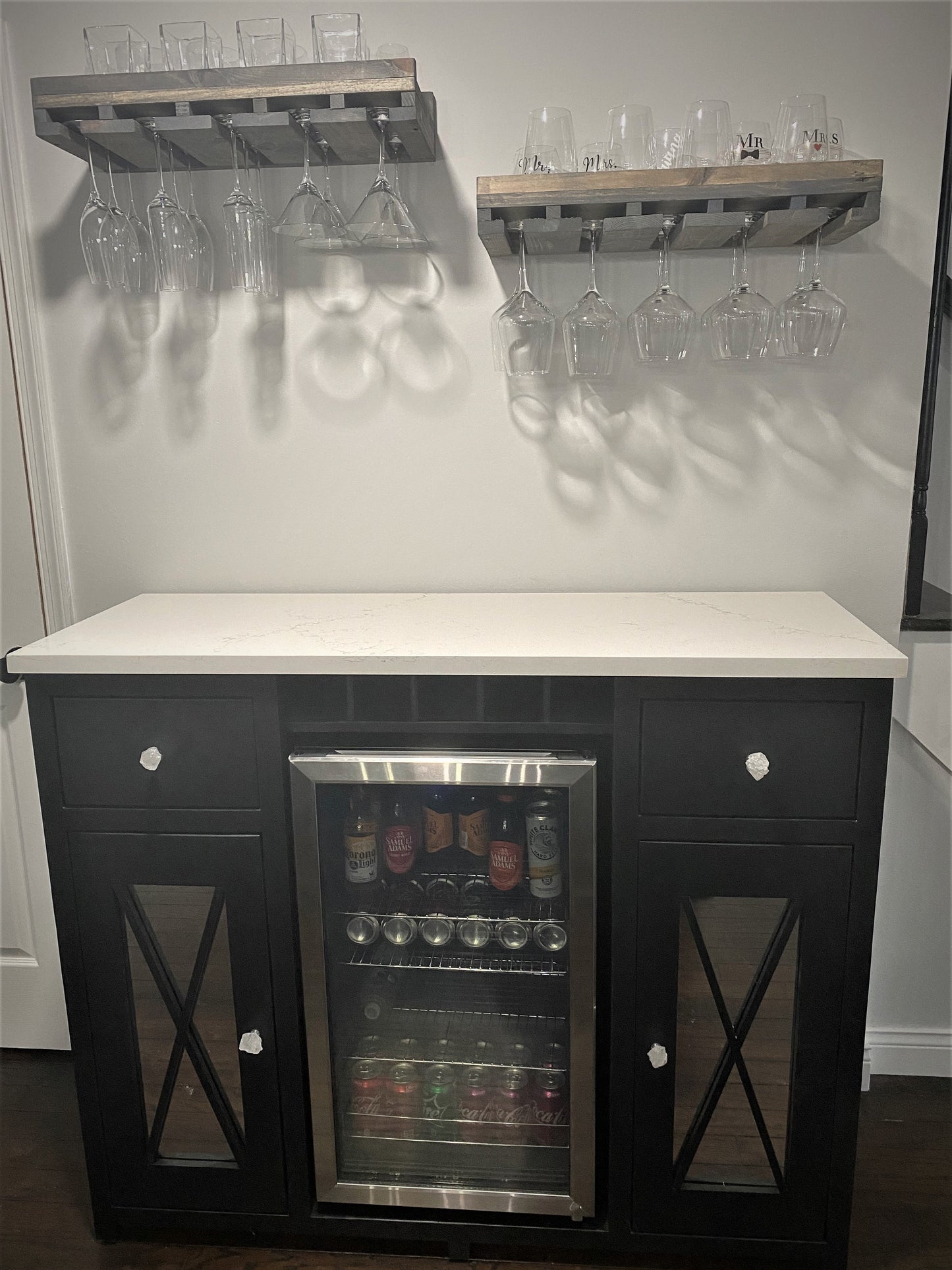 Sideboard with Wine Rack