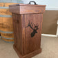 30 Gallon Wooden Trash Can