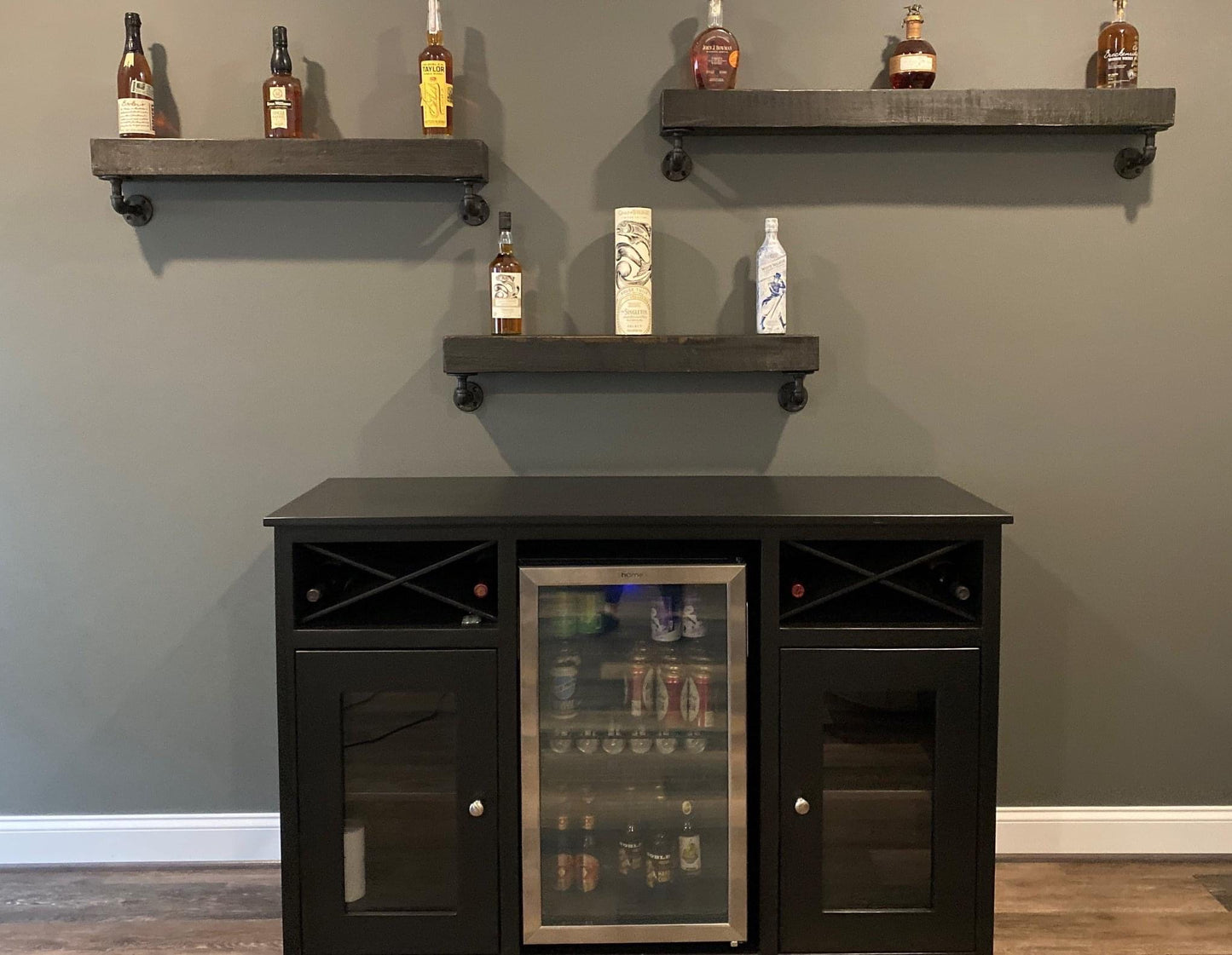 Sideboard with Wine Rack