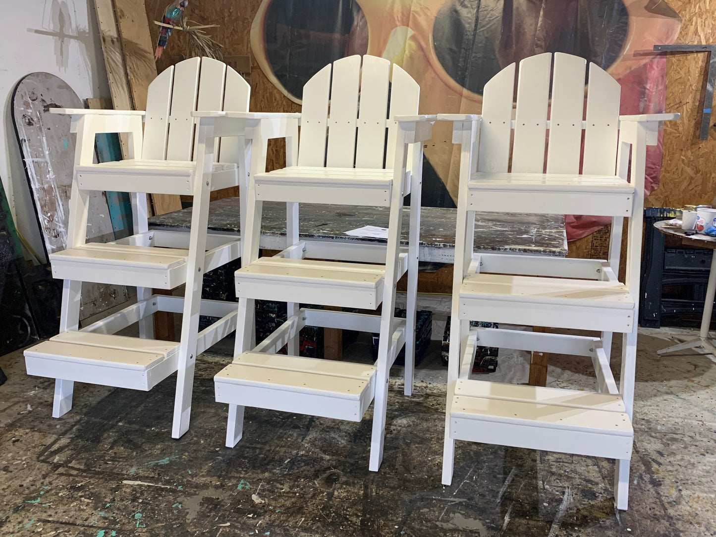 Tall Beach/Lifeguard Chair