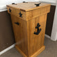 30 Gallon Wooden Trash Can