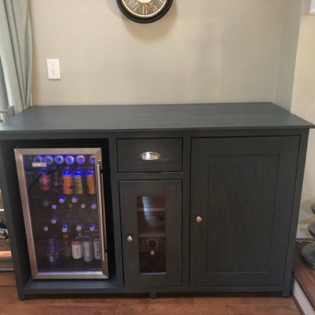 Sideboard with Wine Rack
