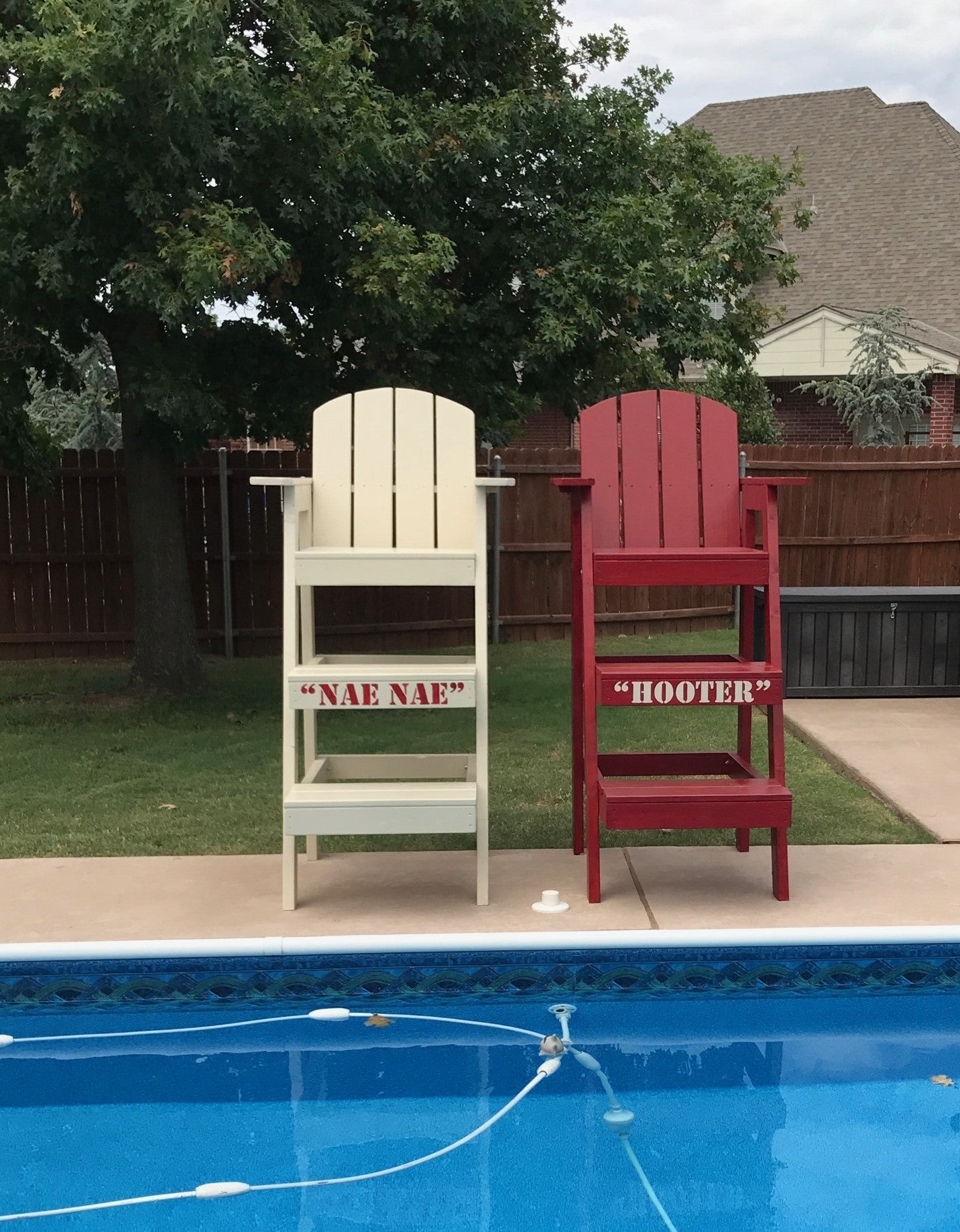 Tall Beach/Lifeguard Chair