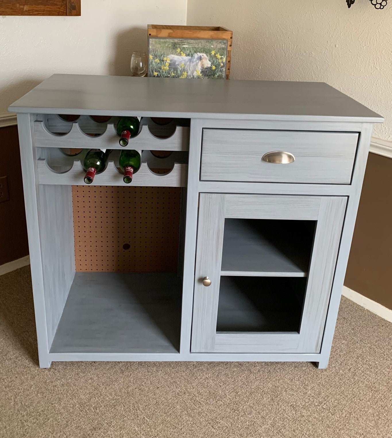 Half Sideboard with Wine Rack/fridge space