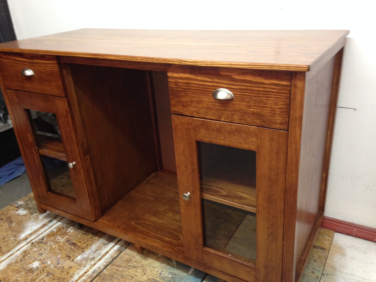 Sideboard with Wine Rack