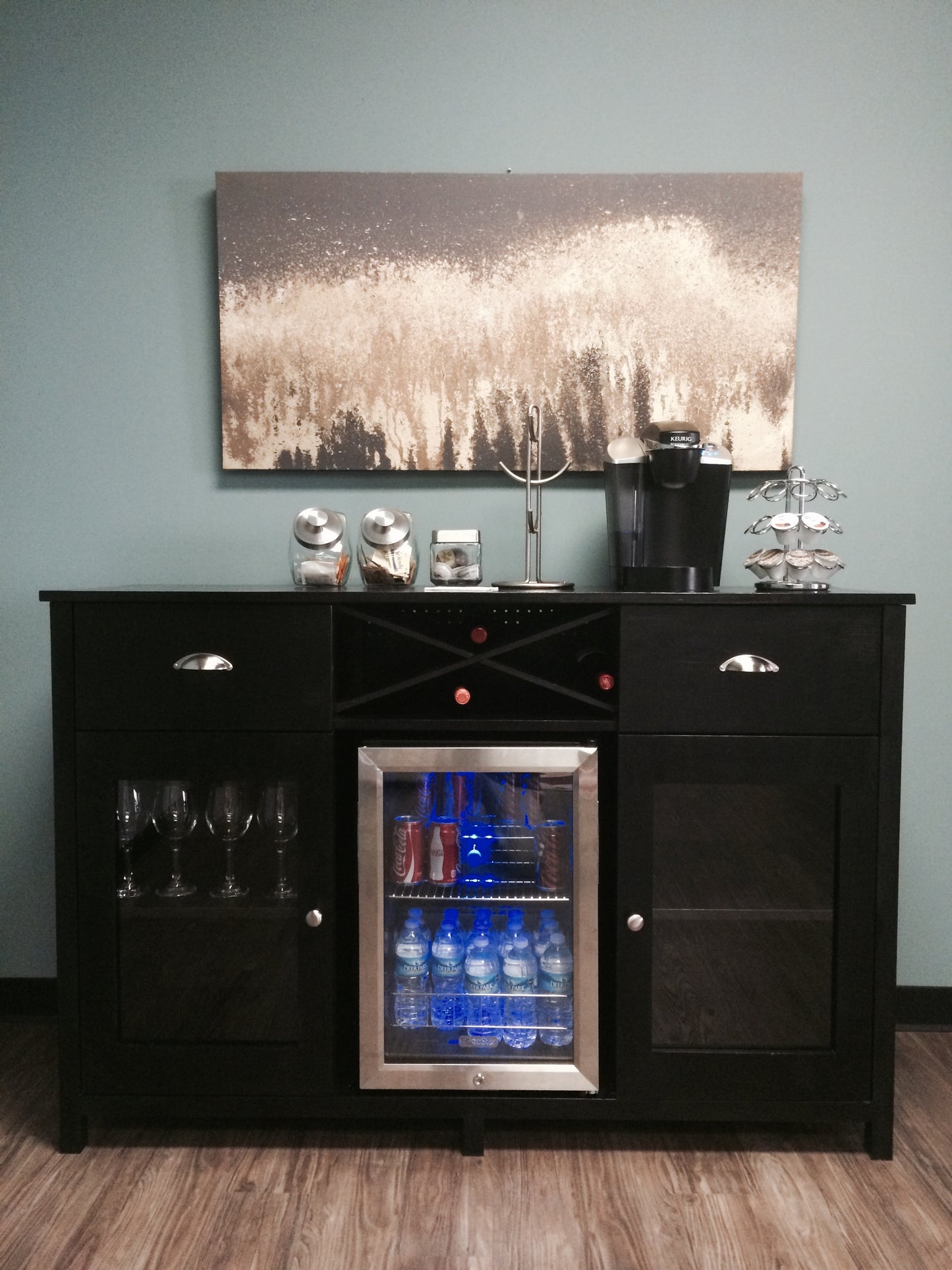 Sideboard with Wine Rack